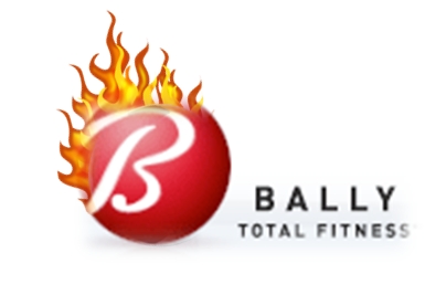 Bally Feel the Burn Bally Logo with fireball